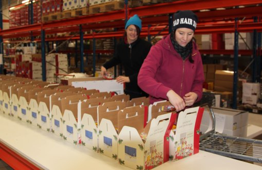 I år har jag haft ett helt oroligt duktigt gäng som packar.