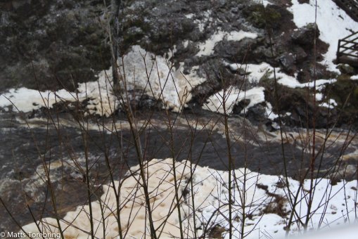 Här nere samlar sig vattnet för sin resa norr ut