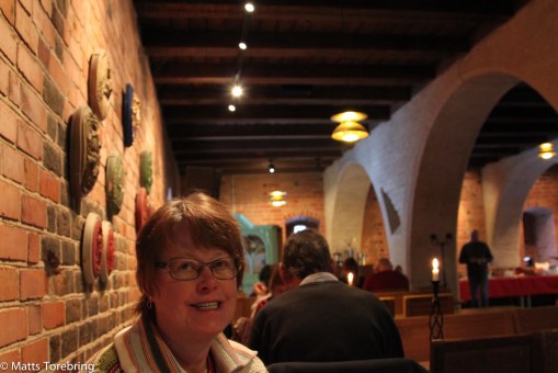 Den rikliga frukostbuffén och  miljön gjorde att det smakade så bra.