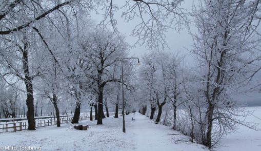 Strandpromenaden i Vadstena