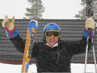 Idre Fjäll för tre årsedan