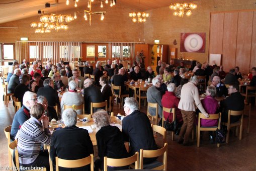 Jag tror att vi var rekordmånga som mött upp denna gång.