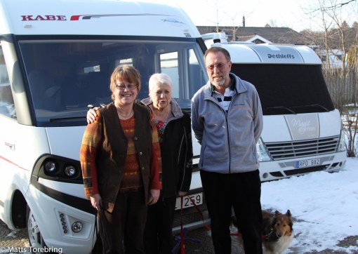 Mats & Marianne har känt sig lika insnöade som vi i denna långa vinter