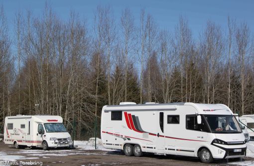 Ställplats Östgöta Camping Mantorp.