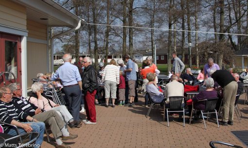 Paus efter tipsrundan.