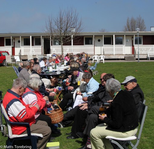 "Långbord" och fika som sista punkt på dagen