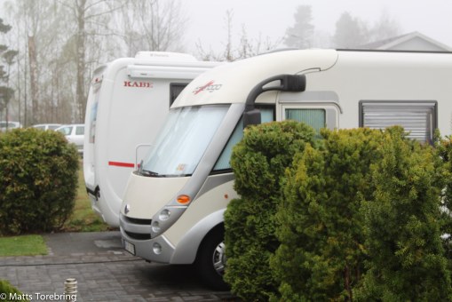 Det blev fullt på Ställplatsen på Skogsgatan.