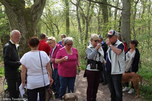 Birgitta tyckte wiskyn var stark vid vätskekontrollen.