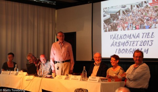 Idag är det riktiga årsmötesdagen.