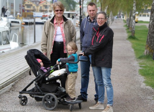 Vi gick en ny runda på stan.