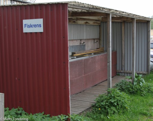Fiskrenseri för fiskare.