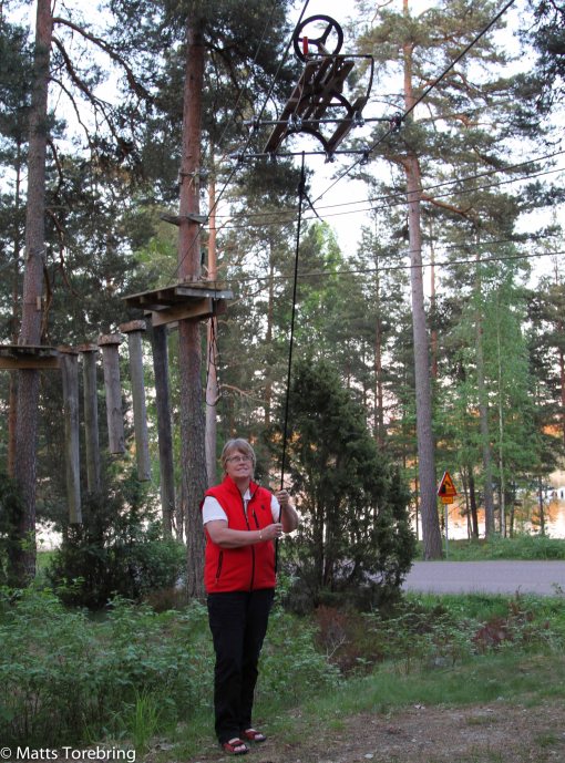 Vid Torpön finns även en äventyrsannläggning.