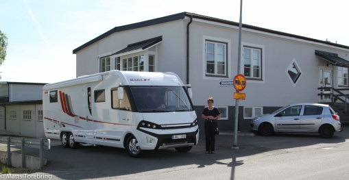 Första stoppet efter 800 meter
