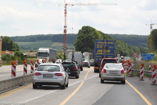 Jag är trött på fru Merkels alla vägarbeten