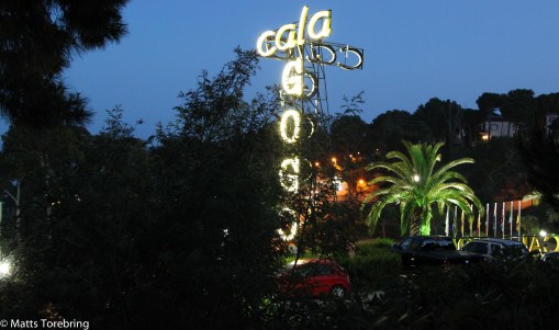 Lördag kväll och solen har gått ned