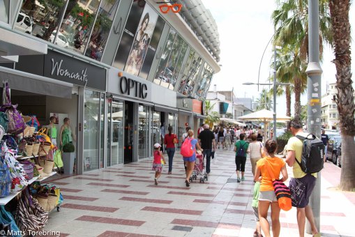 Landsdelen Catalonien firar helgdag idag och mycket folk är ute