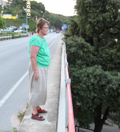 I kväll går vi in till stan och äter...