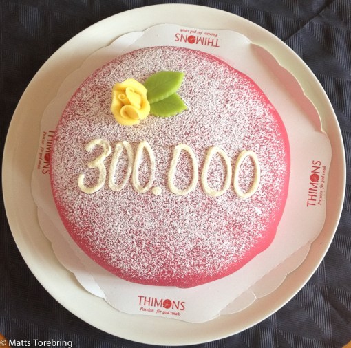 Tårtkalas på Torebrings i fredags