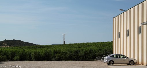 Ett jättestort lager fanns i anslutning till odligen