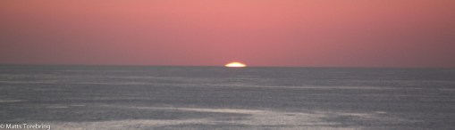 Och så är solen borta. Ett helt facinerade skådespel