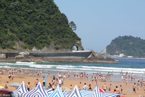 The end of the beach