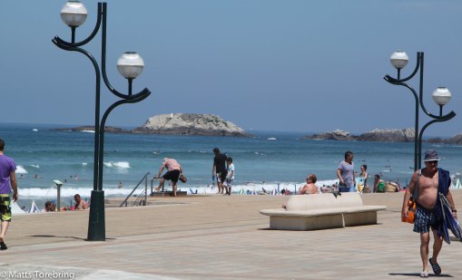 Det var roligt att se det, men badlustan kom av sig.