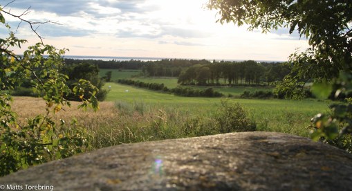 Solen går snart ned.