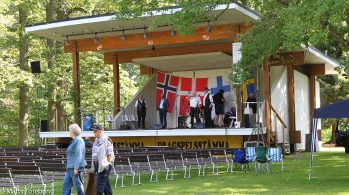 Dragspelsstämma i Hjo Stadspark