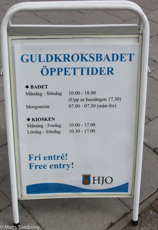 Gratis Bobilsparkering och bad mitt i city, det gillar två smålännigar