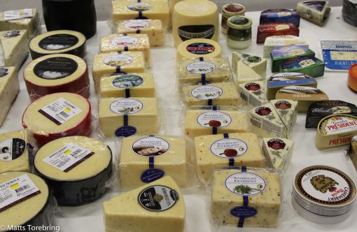 Ostar i alla storlekar och sorter