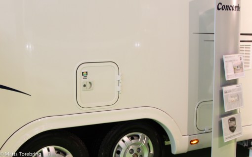 Toatömning mitt på uteplatsen