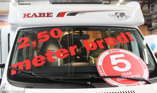 Kabe alltid steget före..