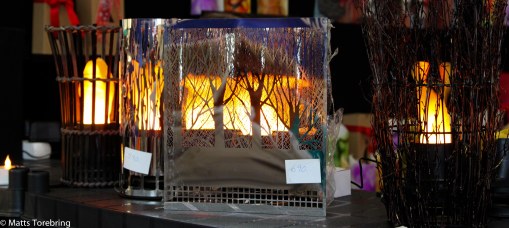 Söndagen avslutades i marknadstältet