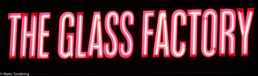 Boda Glasbruk by night