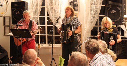 Sveriges Cultband underhöll med en helt otrolig musik till den goda maten