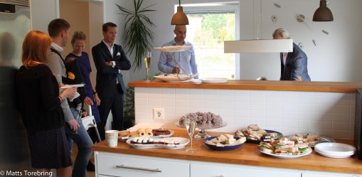 Mikael är en mästerkock och hade lagat till mycket gott