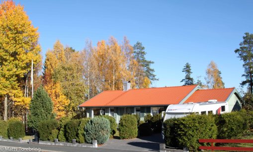 Allting klart på huset, bara lite elarbete kvar.