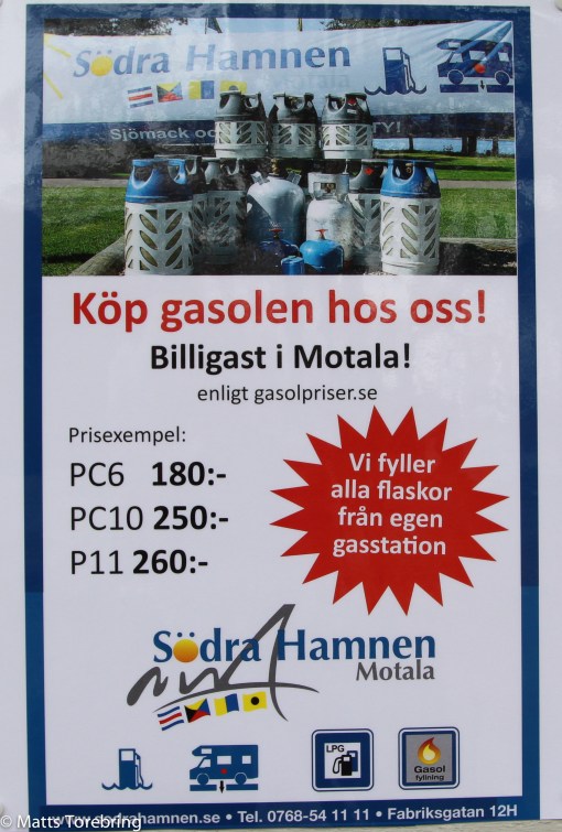 Bra pris på gasol  och mycket trevligt, gör att vi kommer att återvända ofta.