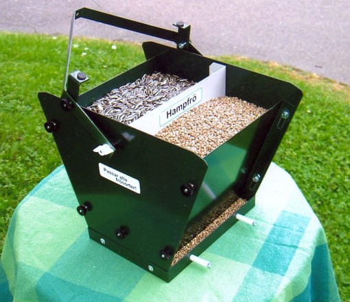 Det finns plats för två olika sorters frön