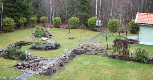 Bästa att vara hemma och städa färdigt ute, denna helgen