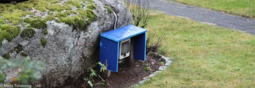 Jag satte upp nytt skydd för en elcentral