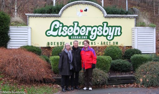 Första målet var Kärralunds Camping.