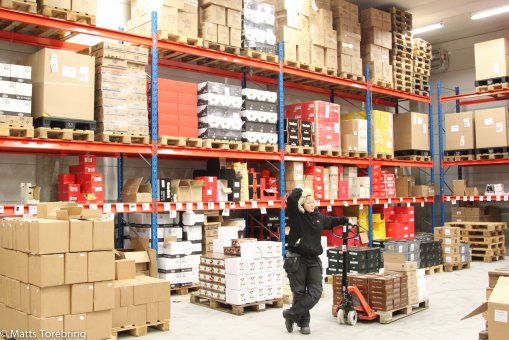 Det väller in varor från hela Sverige