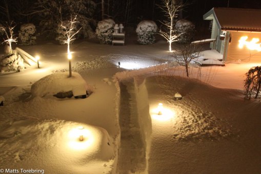 Detta hade stormen "Sven" med sig.