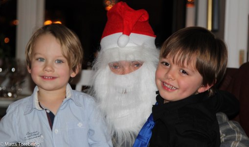 Var har du din pappa Oliver, sa tomten