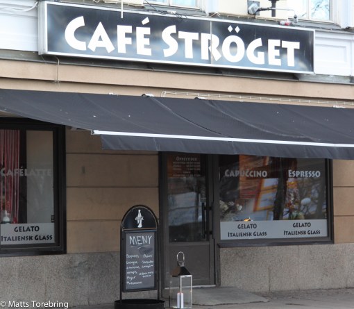 Vårt stamcafé vid torget
