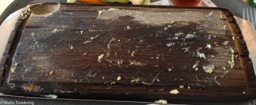 Här är beviset, den tomma plankan