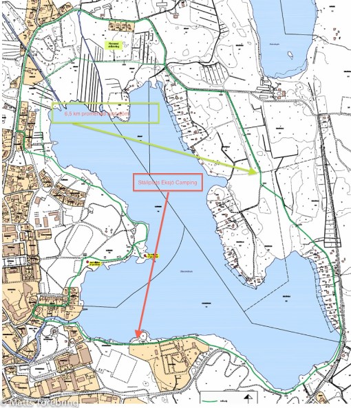 En trevlig långpromenad runt sjön