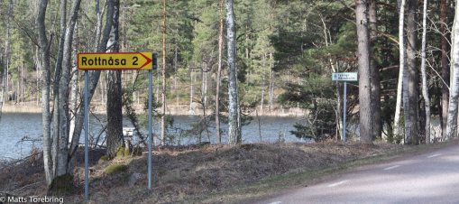 På väg mot Ödeshög och den lilla smala vägen över Duvebo