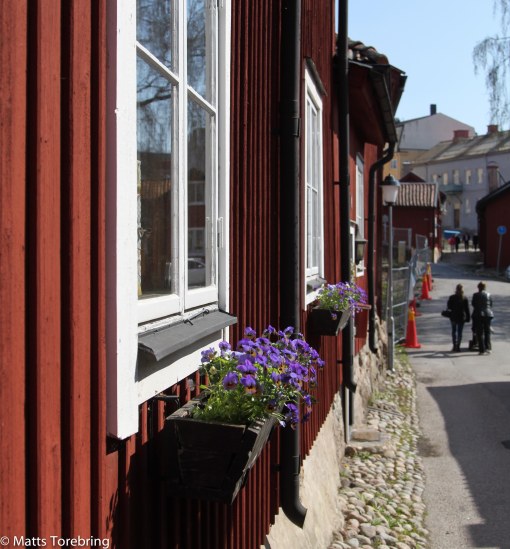 Fantastiska gamla väl bevarade hus